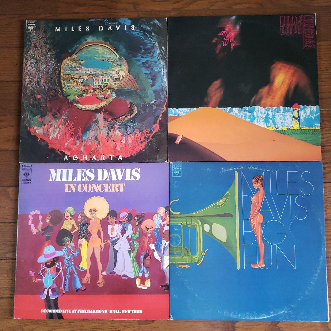 【LPレコード】Miles Davisマイルス・デイビス 2枚組✕4
