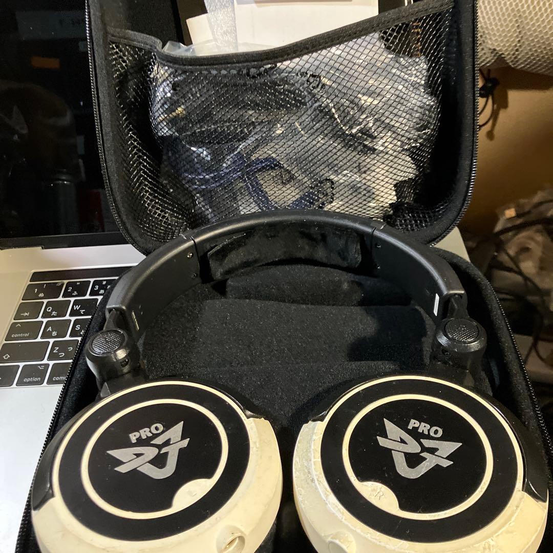 DJ PRO ヘッドホン 専用ケース付き