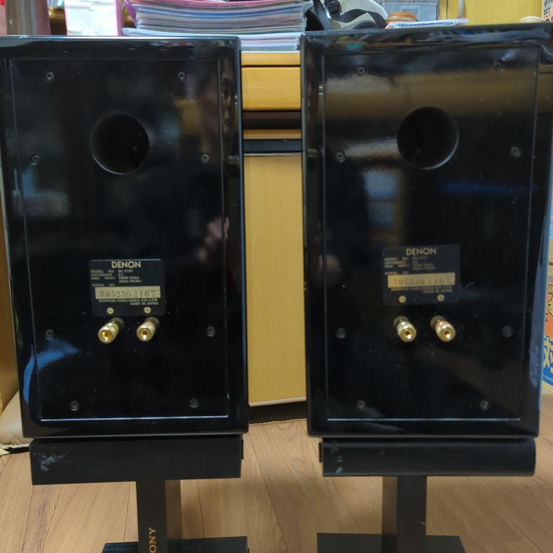 [超美品] DENON SC-E 757 2WAY スピーカー ほとんど未使用