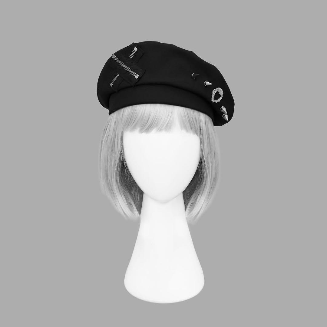 dimmoire ディムモアール ベレー帽 BLACK