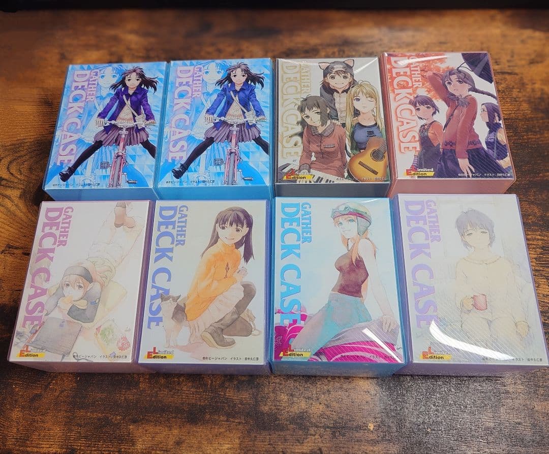 ぎゃざガールデッキケース　8個