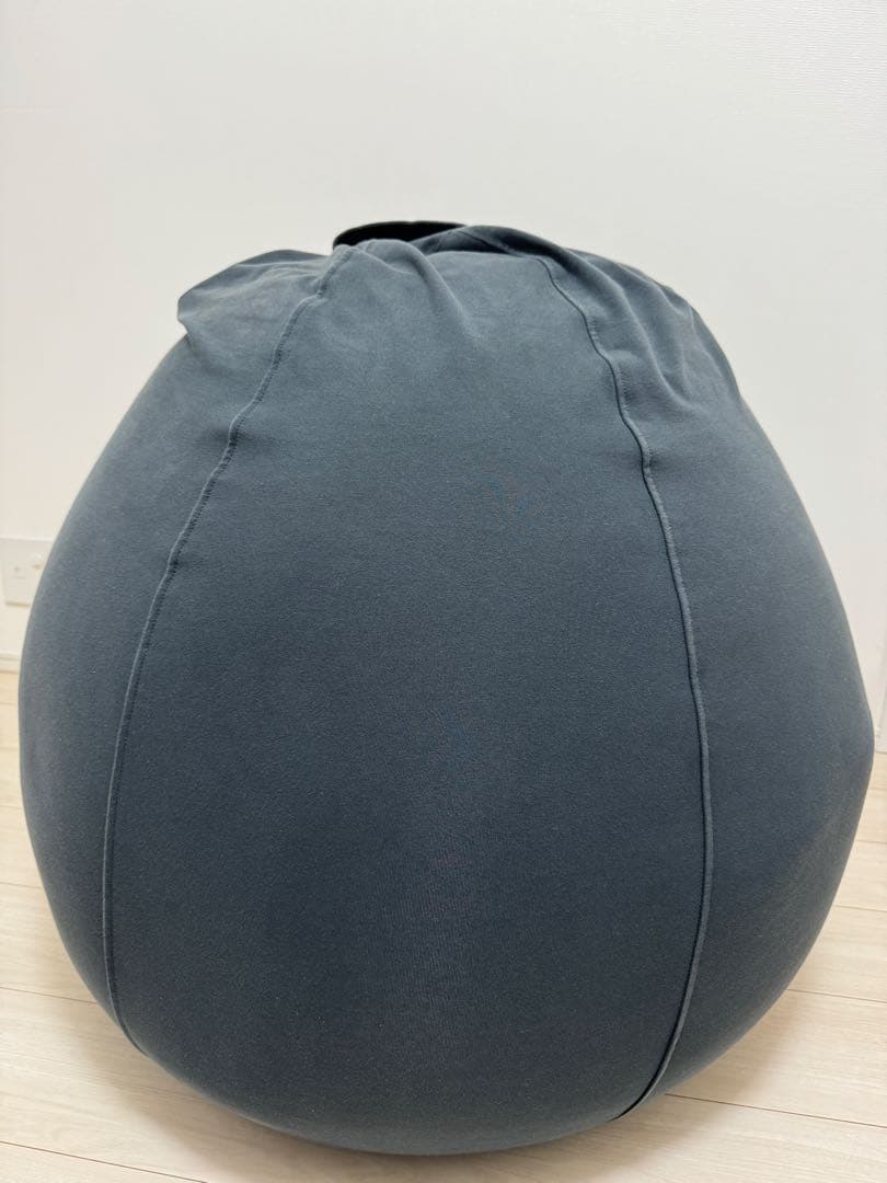 【本体】Yogibo Drop ヨギボー ドロップ ダークグレービーズクッション