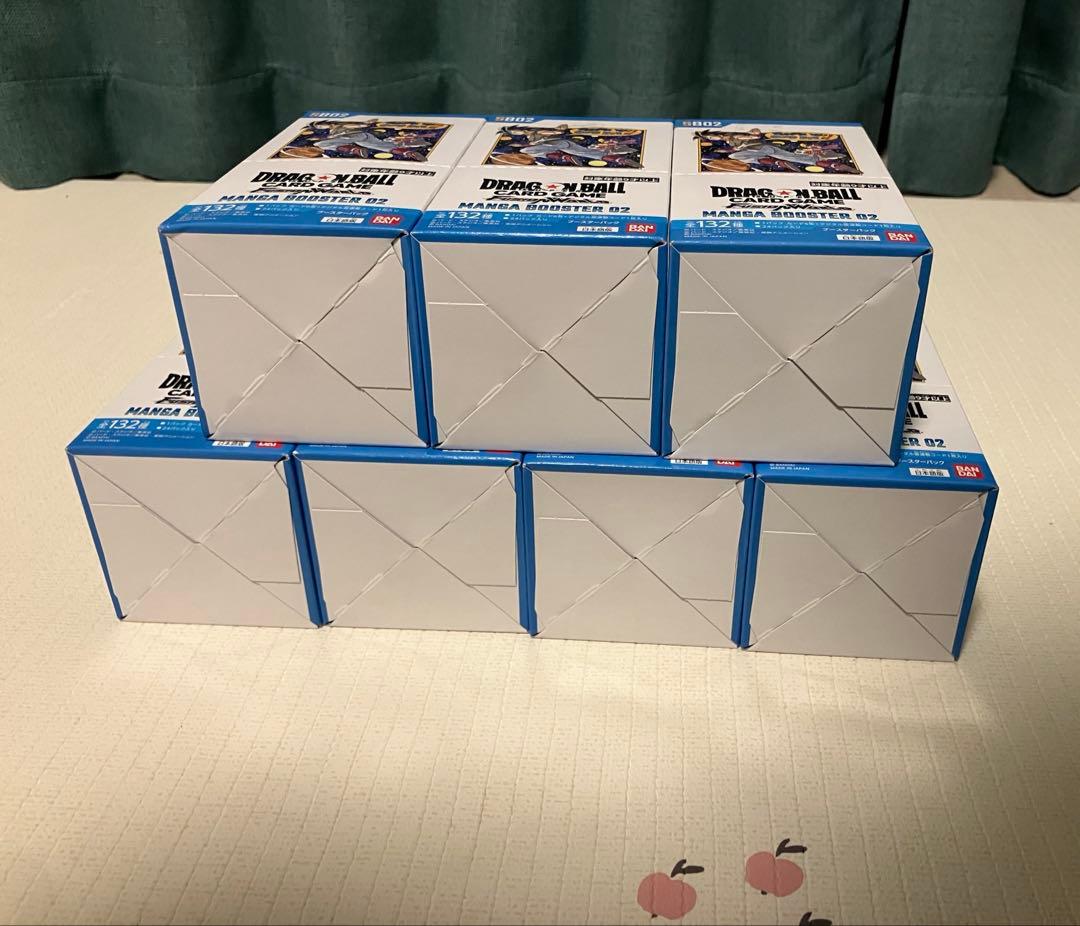 ドラゴンボール マンガブースター02 7BOX テープ付き 未開封