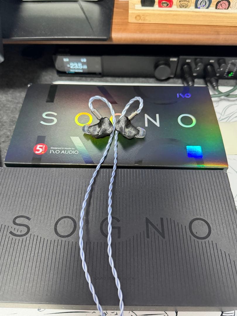 イヤホン IOAUDIO SOGNO 2DD 6BA