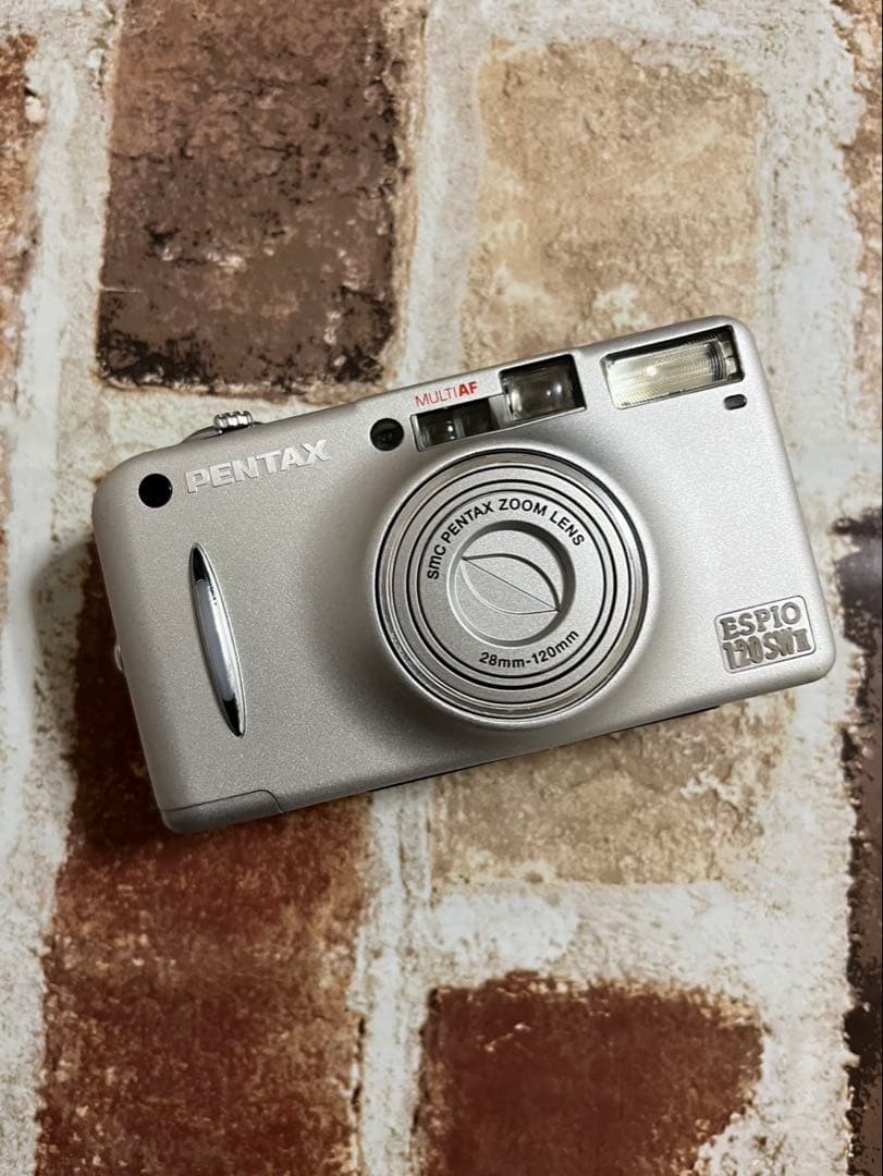 PENTAX ESPIO 105SW シルバー コンパクトフィルムカメラ