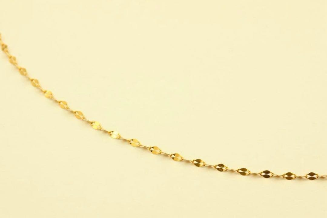 大特価‼️早いもの勝ち✨新品 18金 K18 ネックレス 45cm アジャスター