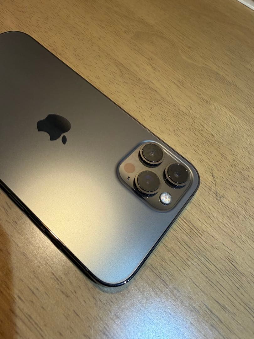 【美品】iPhone 12 Pro max本体グラファイト