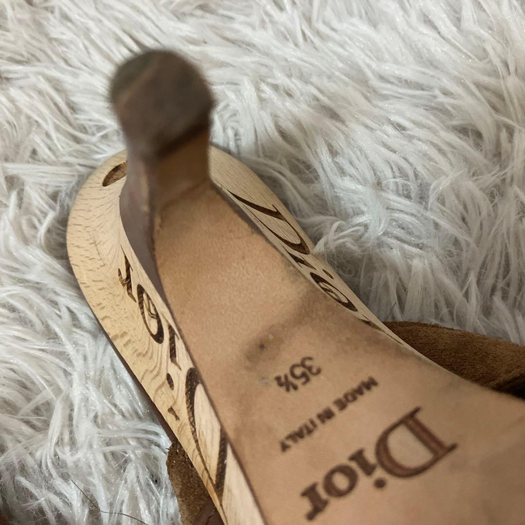 値下げ.ᐟ.ᐟ【美品送料込み】Diorミュール/サンダル