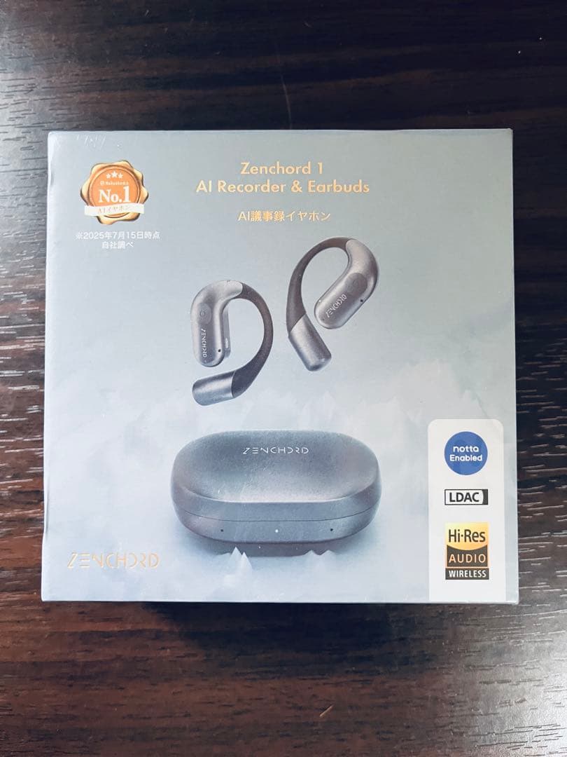 【新品未開封】Zenchord 1 アーバングレー notta連携AIイヤホン