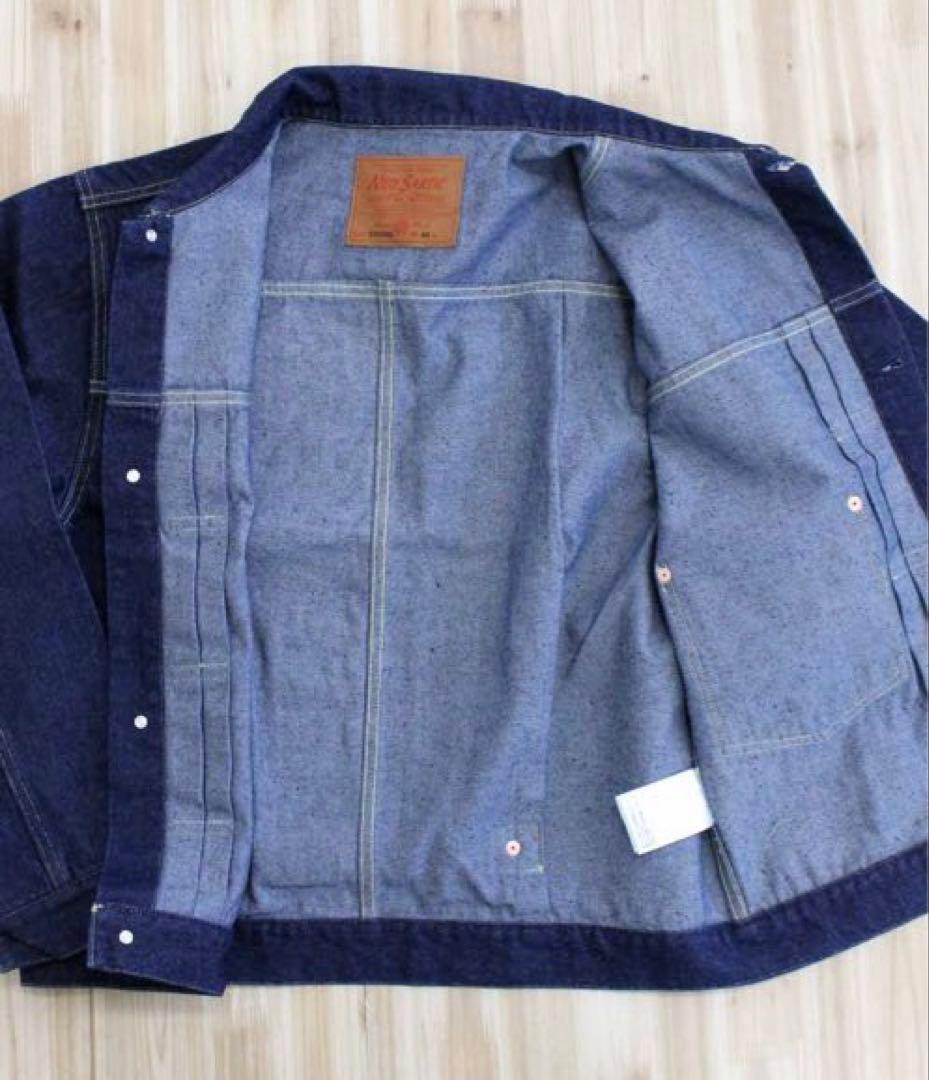 大戦モデルデザイン デニムジャケットGジャン　赤タブ有り　サイズ40