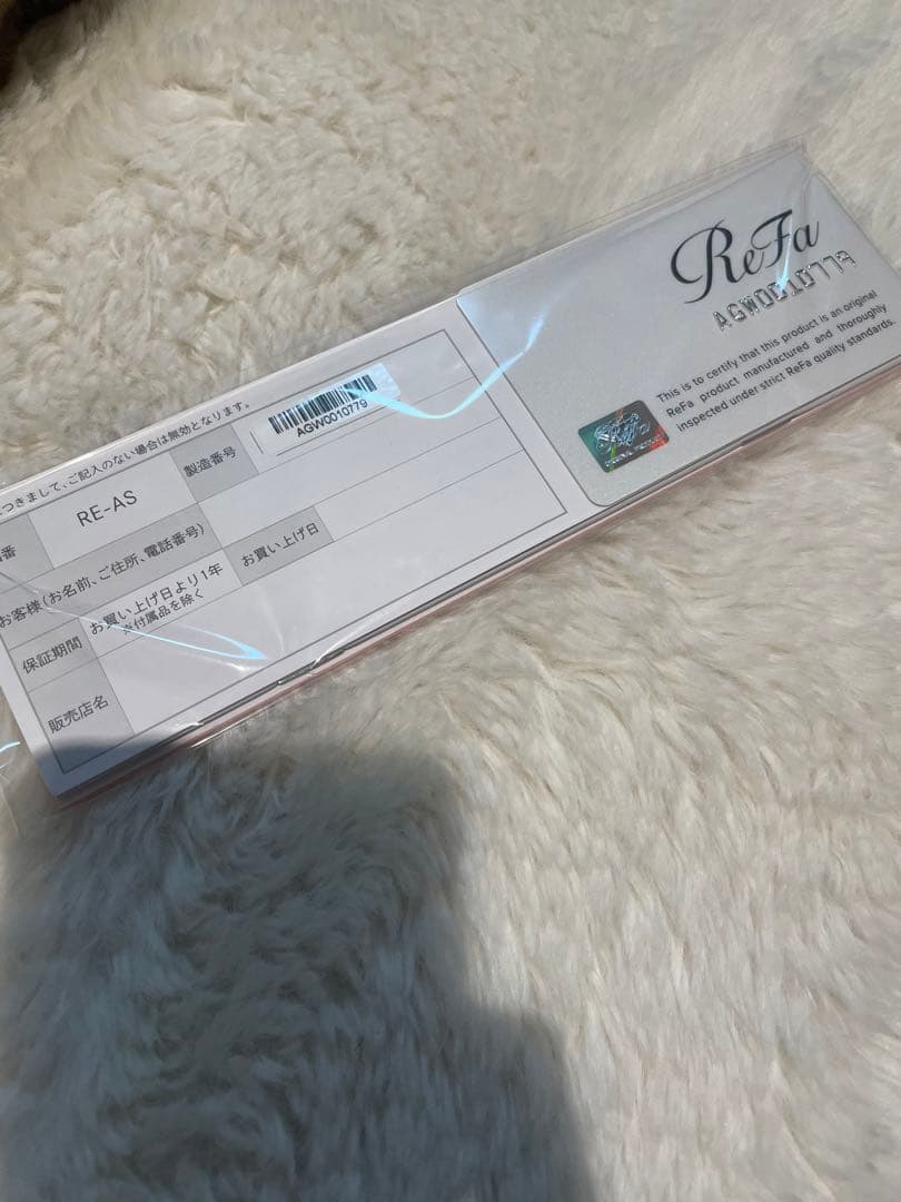 ReFa ストレートヘアアイロン シルバー　ミニヘアアイロン　コードレス