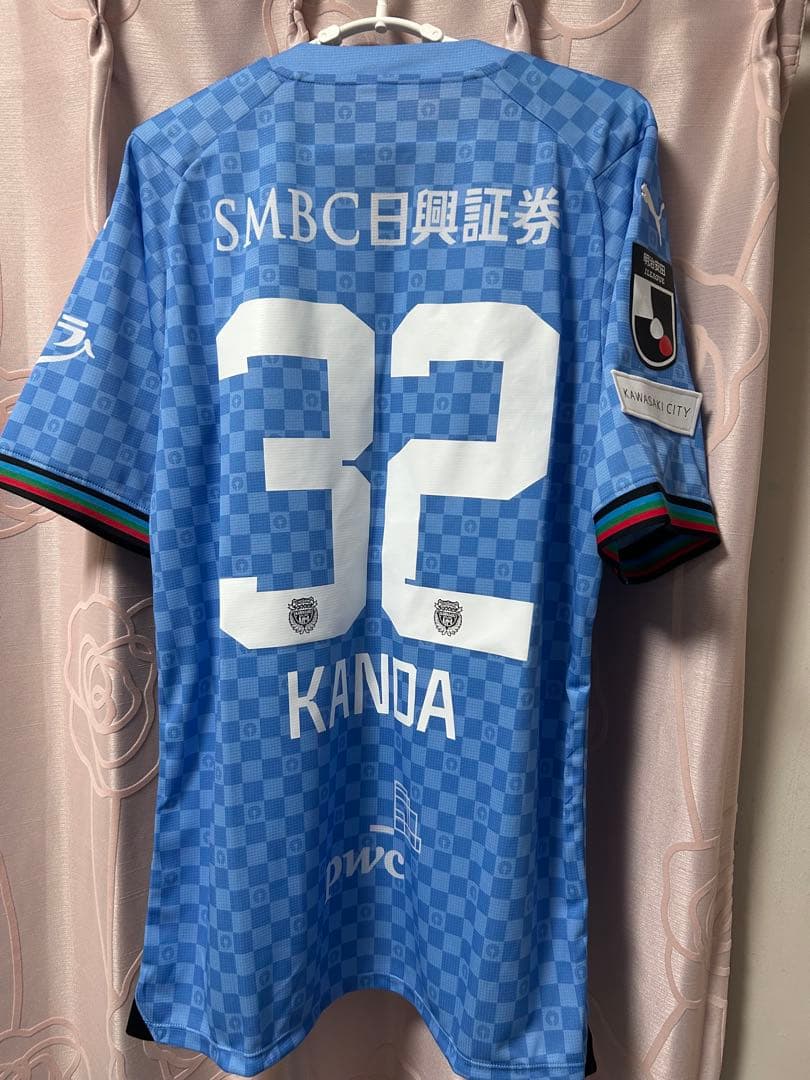 川崎フロンターレ　2024 1st ユニフォーム　XXL 32 神田奏真