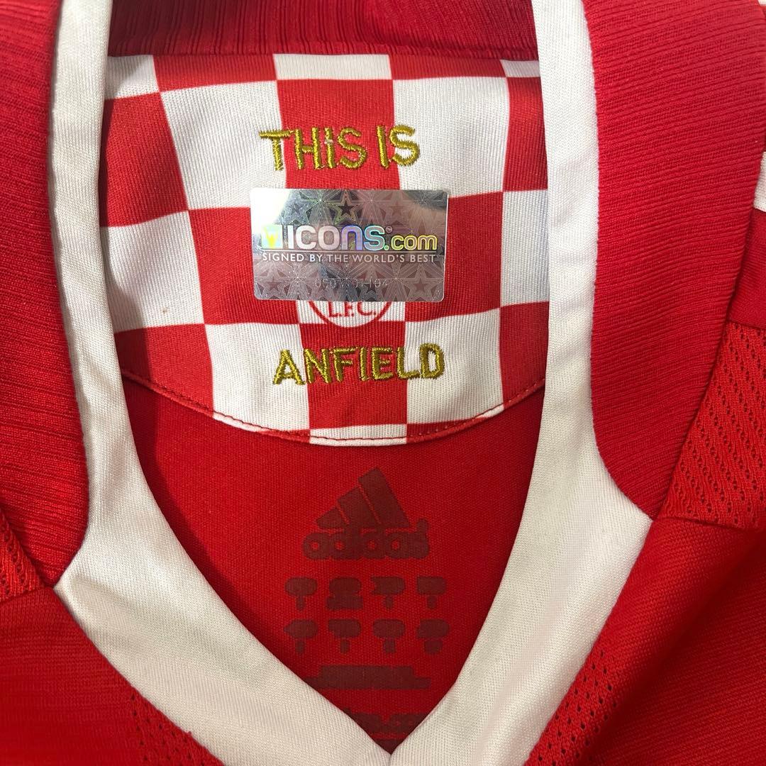 リバプール　ジェラード＆トーレス　　直筆サイン入りユニフォーム