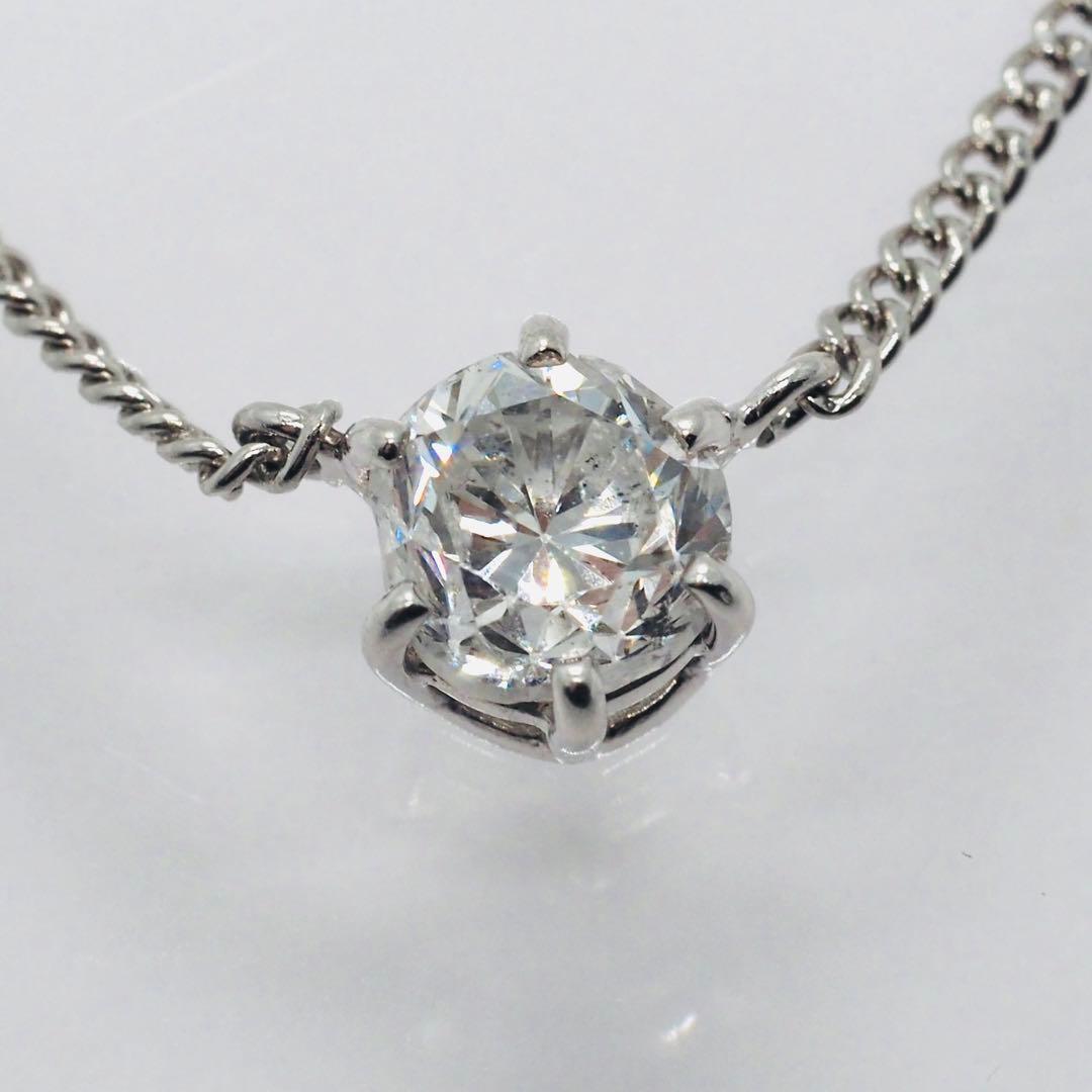 【JEWELRY MAKI】PT850 1.01ct ダイヤモンド ネックレス