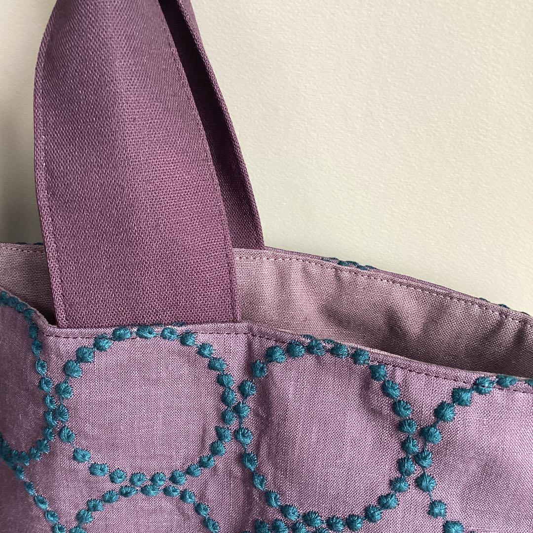 SACHI☺︎＊です！ミナペルホネンタンバリントートバッグハンドメイド