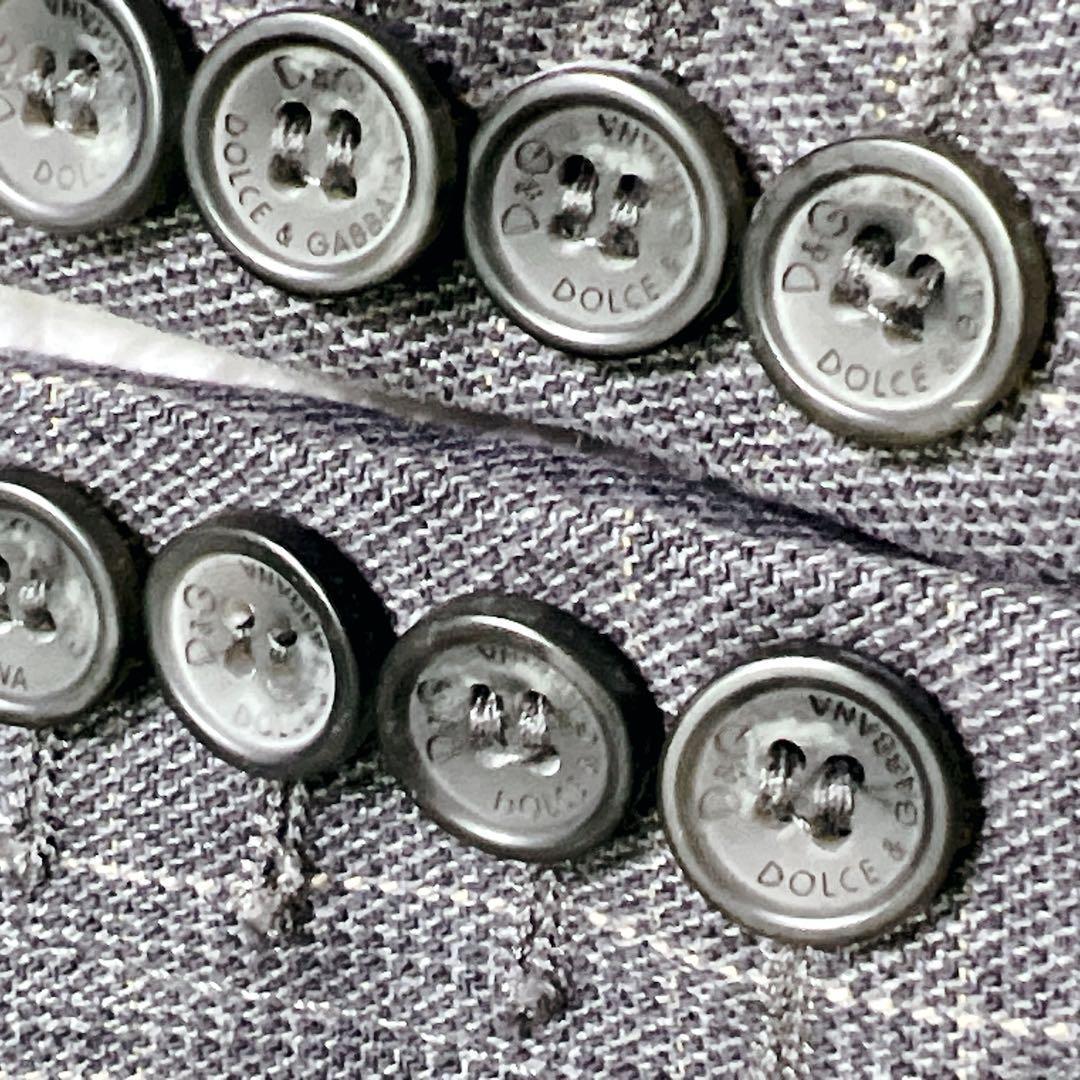 【美品】D&G ドルガバ INDIGO デニム テーラードジャケット イタリア製