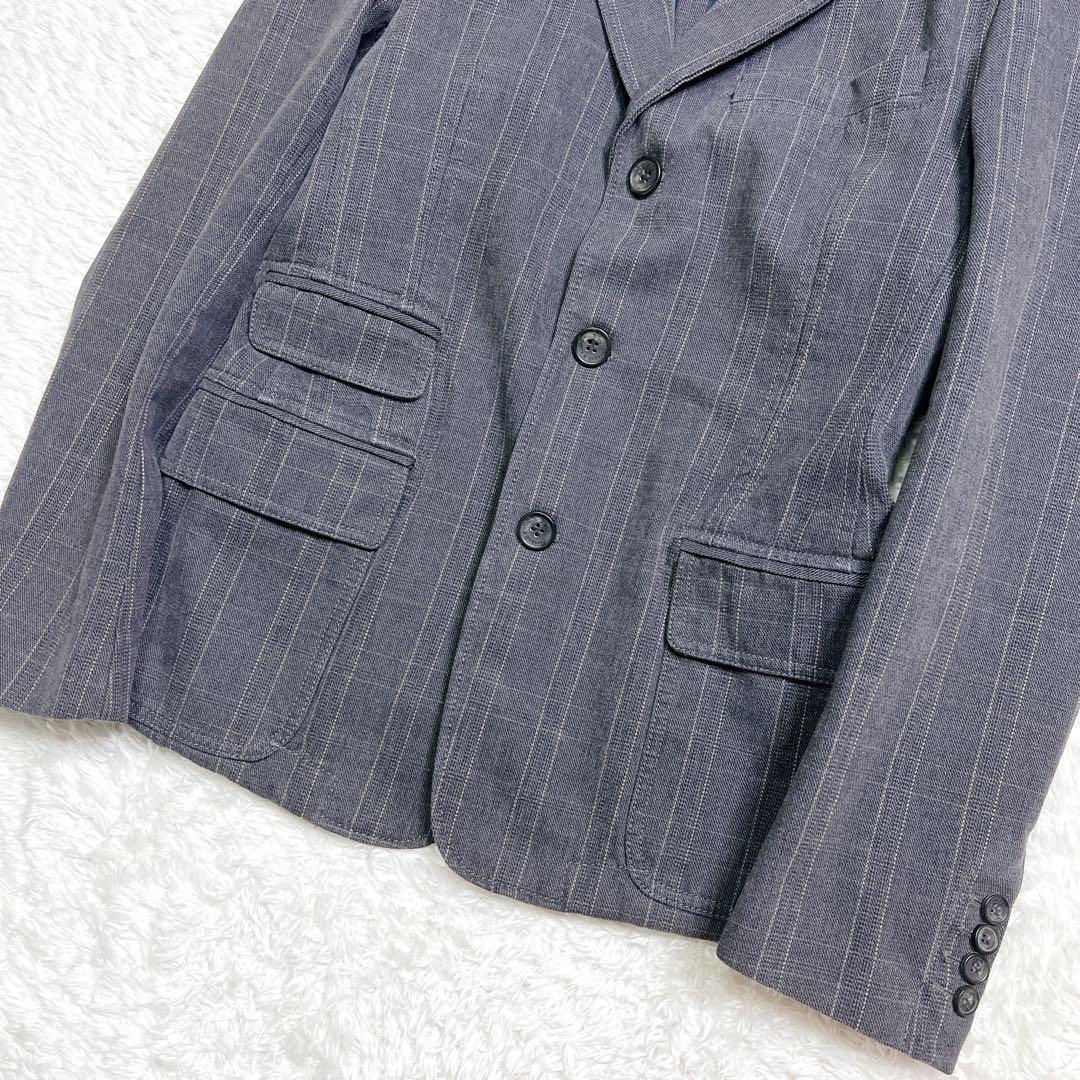 【美品】D&G ドルガバ INDIGO デニム テーラードジャケット イタリア製