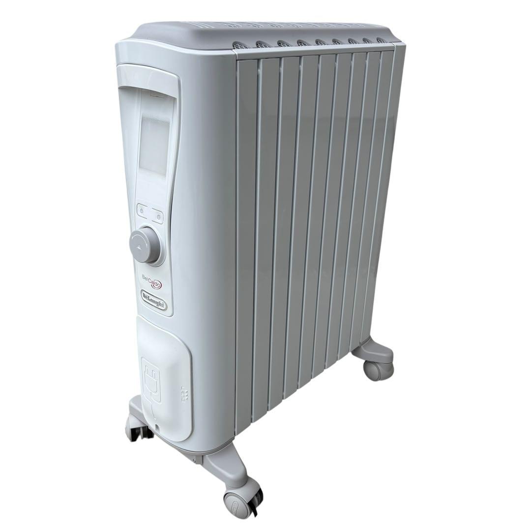 【美品】デロンギ　Delonghi RHJ75V0915-GY オイルヒーター