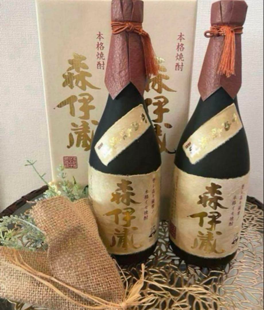明日まで値下げ　極上芋焼酎　森伊蔵720ml 2本