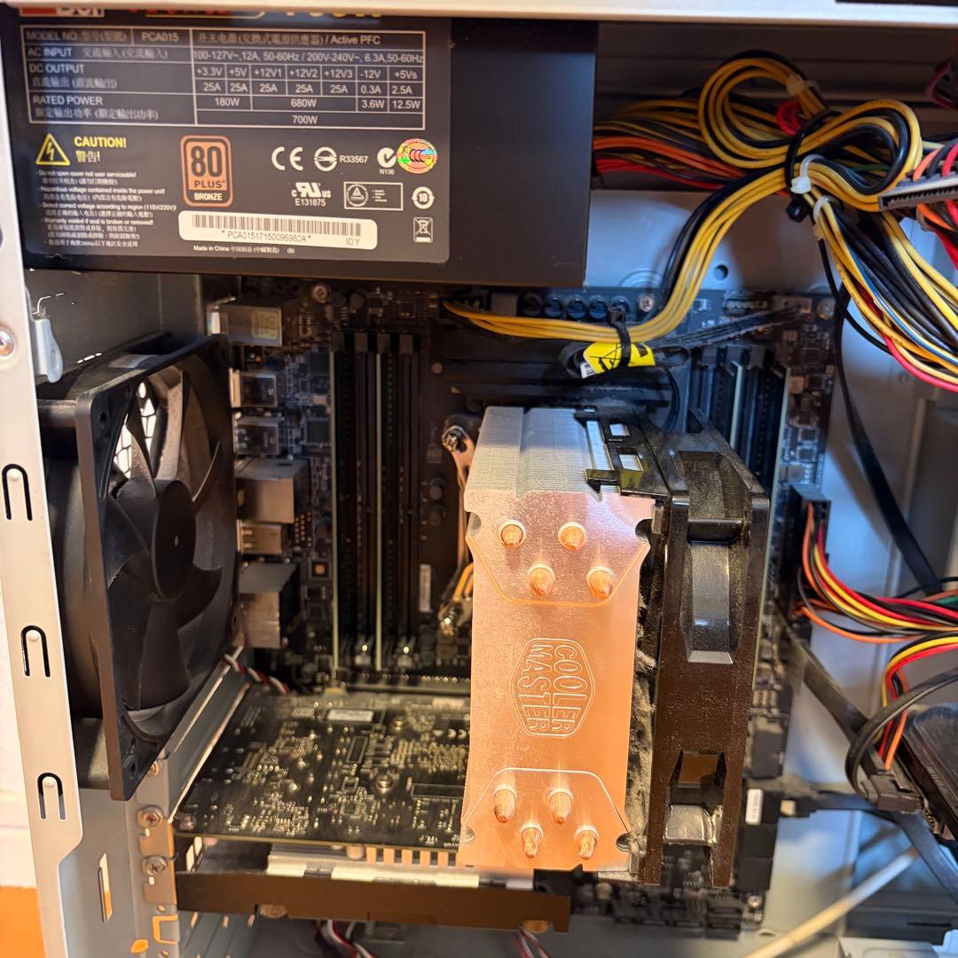 p*a様 Core i7-6800K HDD1TB メモリ32GB GTX105