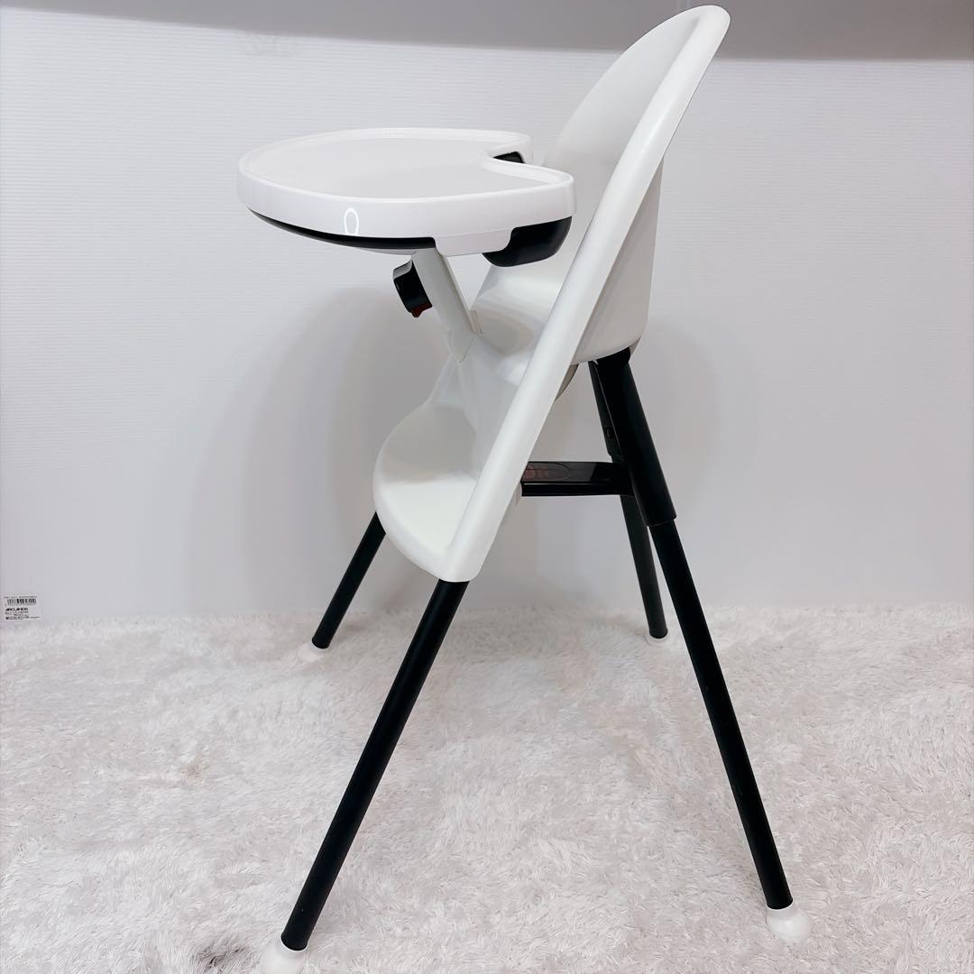 yuuka BABYBJORN　ベビージョルン　ハイチェア　白　ホワイト