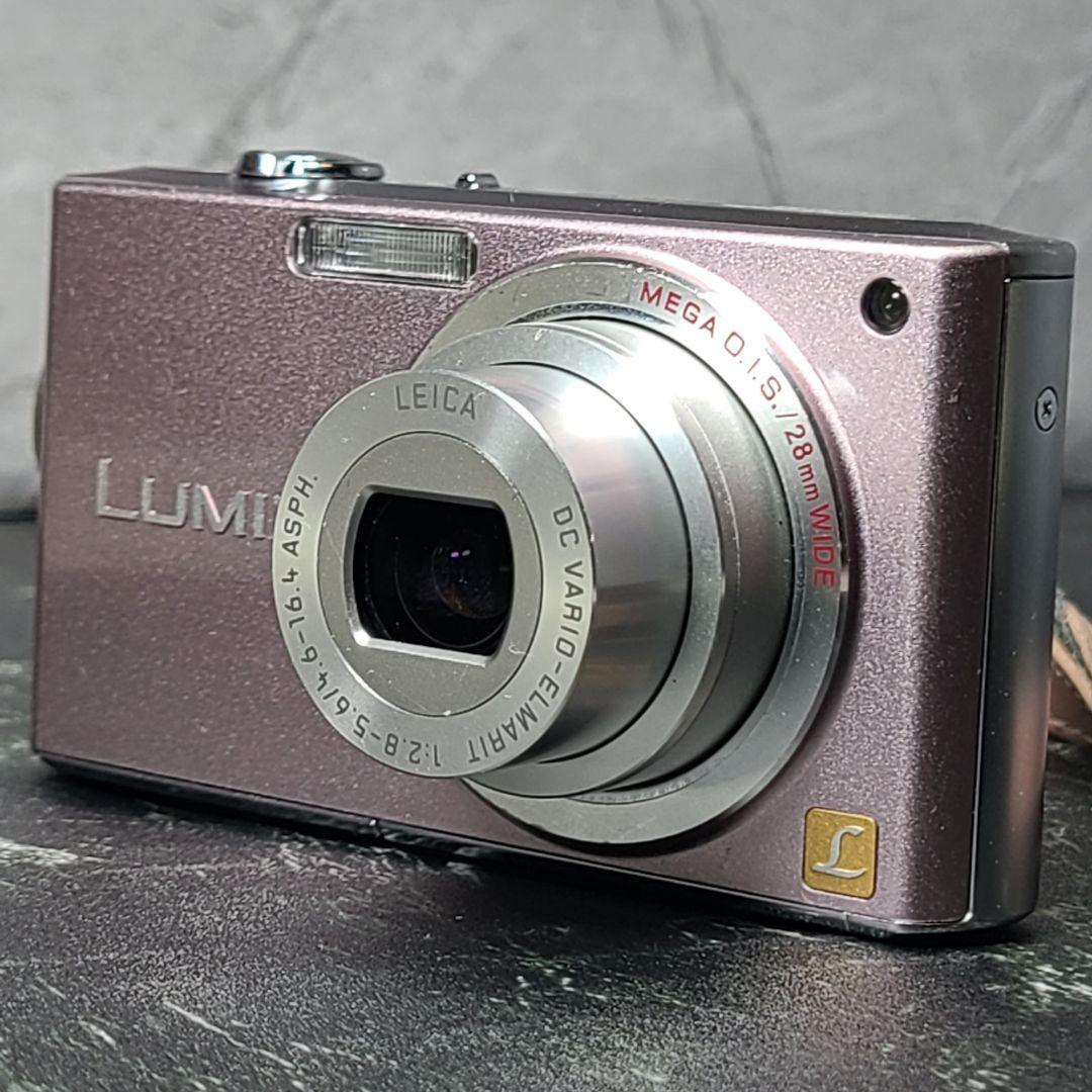付属品完備【Panasonic】DMC-FX33-P　デジタルカメラ　ピンク