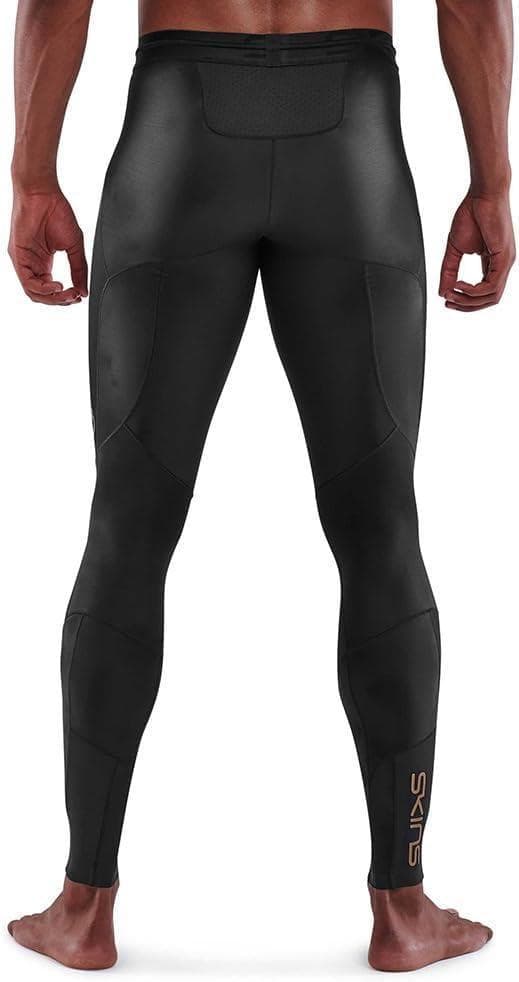 大特価❕スキンズ❤️コンプレッションウェア 着圧 インナー ロングタイツ 黒 L