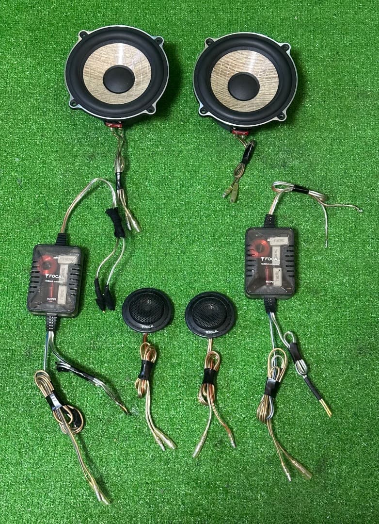FOCAL PS130F カースピーカー/ツイーターネットワークセット。