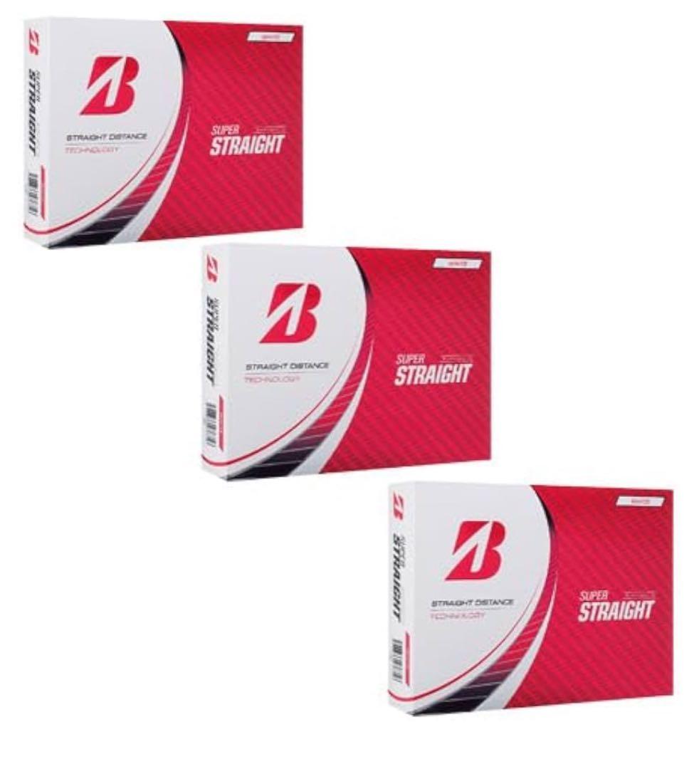 t*a様 ピ*チ様 新品 ブリヂストン スーパーストレート ゴルフボール イエロ