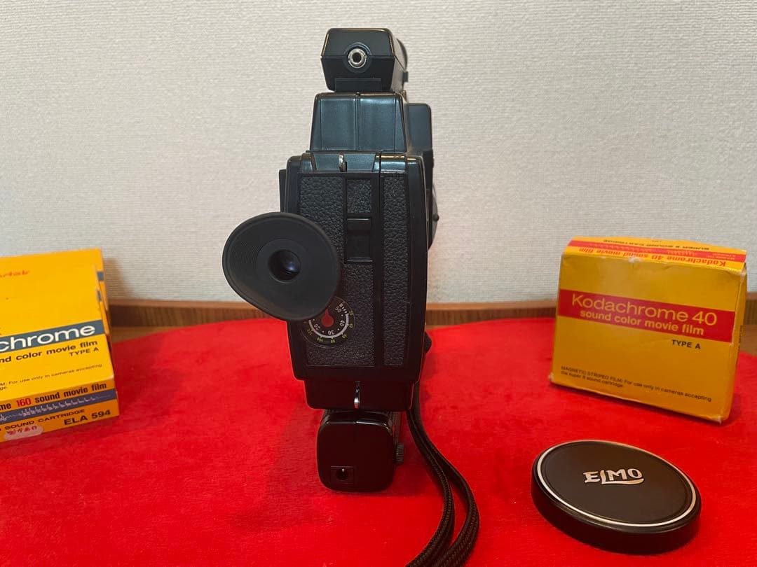 ELMO SUPER 8 SOUND 3000AF 本体 フィルム4本付き