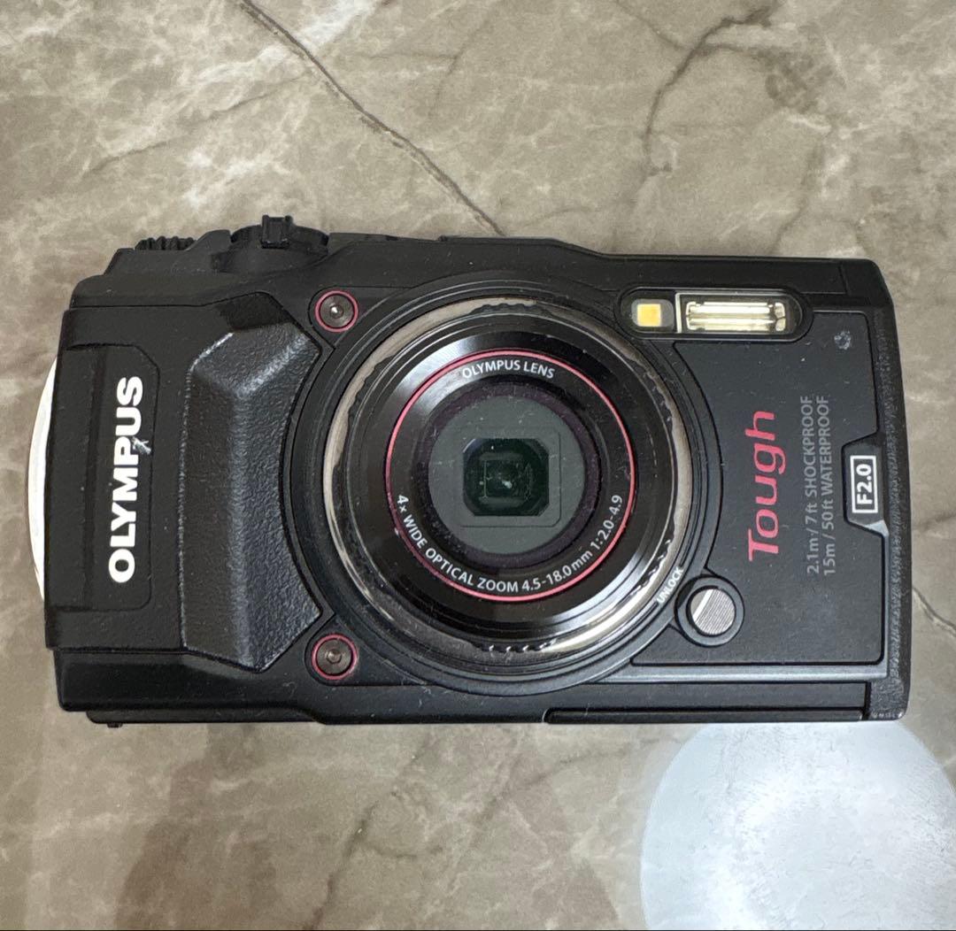 OLYMPUS TG-5 Tough 防水デジカメ ブラック ジャンク品