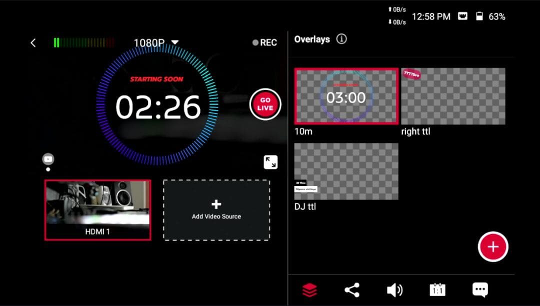 Yololiv yoloboxマルチカメラ生放送機 ライブストリーム 初期モデル