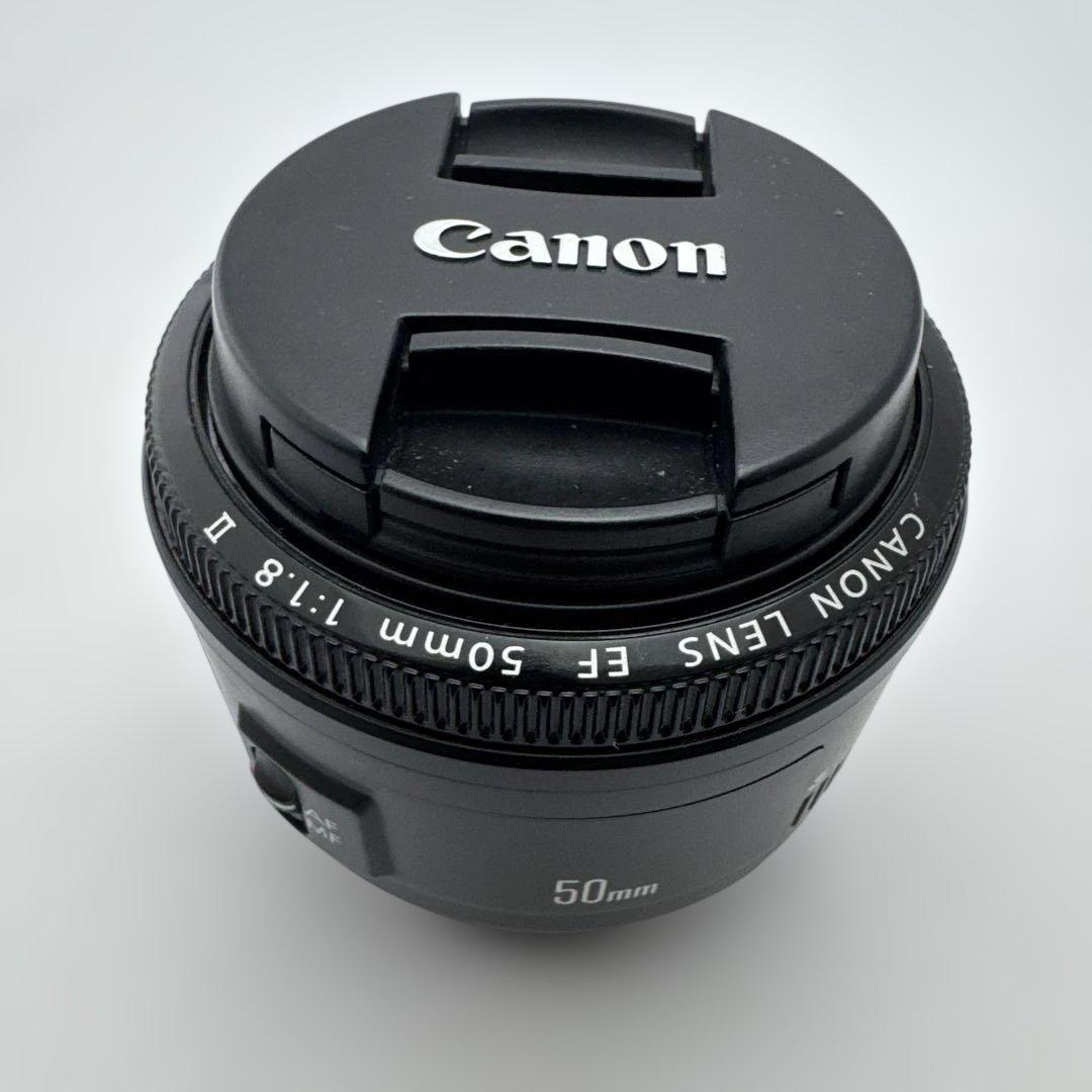 【中古】Canon EF 50mm f/1.8 II レンズ 単焦点 キヤノン