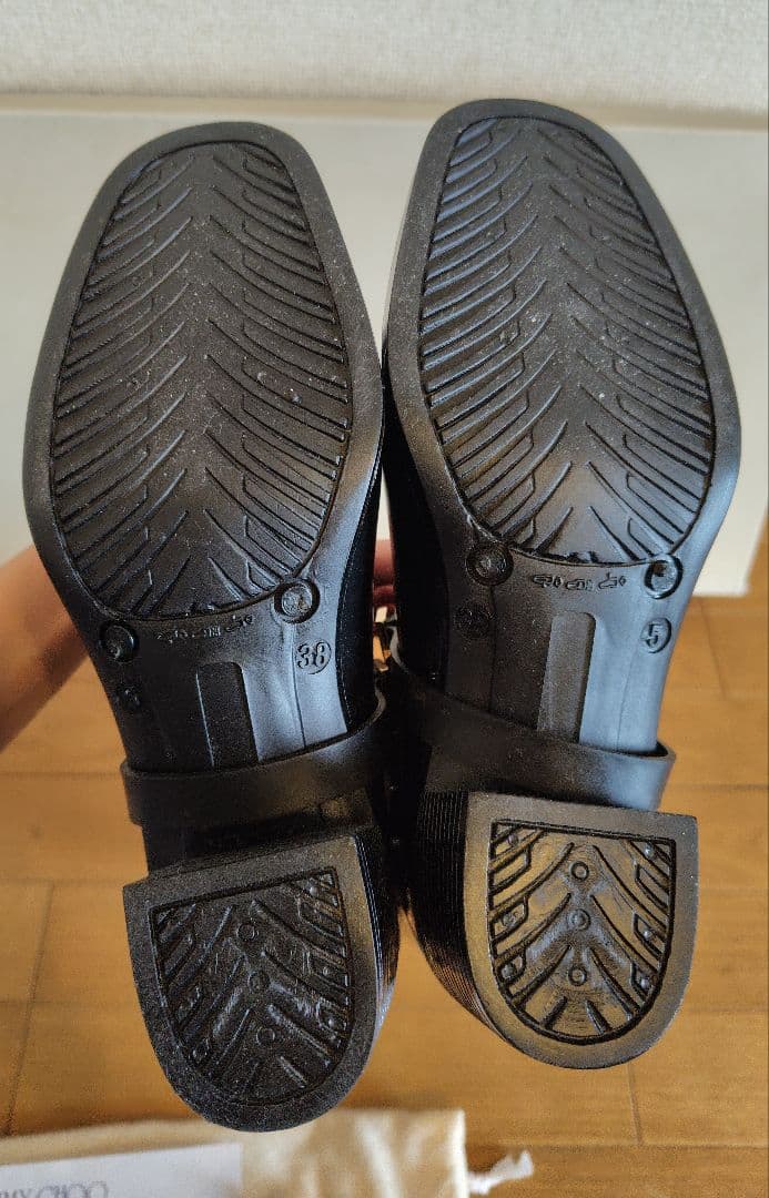 ◎最終セール　極美品【JIMMY CHOO】ブラック長靴 38