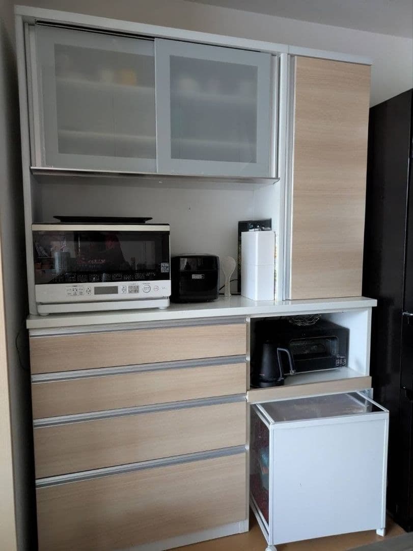 【最終値下げ中】1年使用:キッチンボードチェルシー横幅140センチ