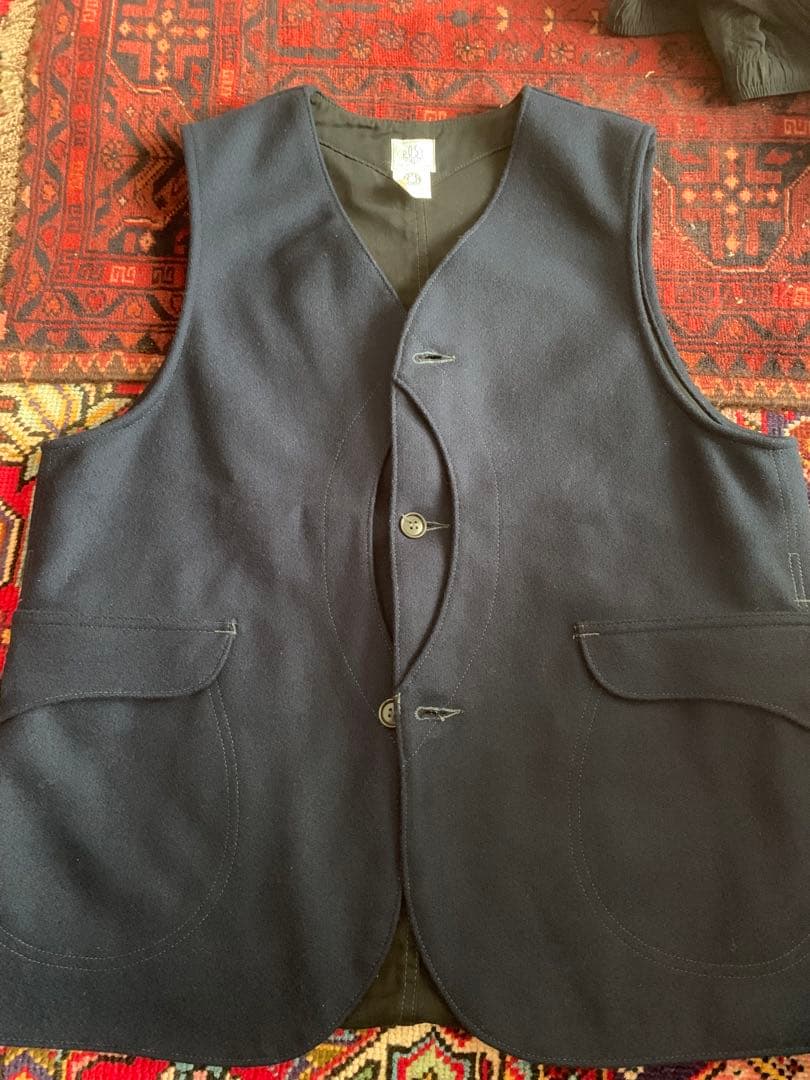 希少 名作 POST OVERALLS  Traveler Vest