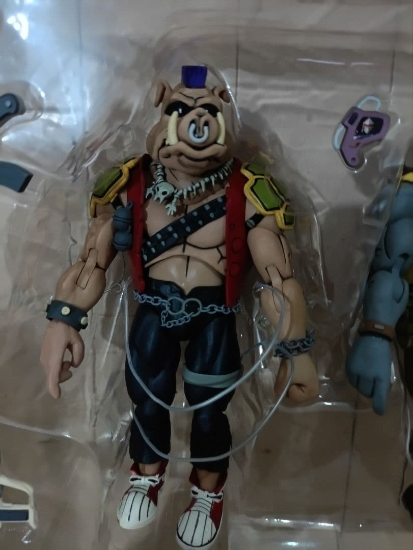 NECA ネカ タートルズ フィギュア ビーバップ&ロックステディ TMNT