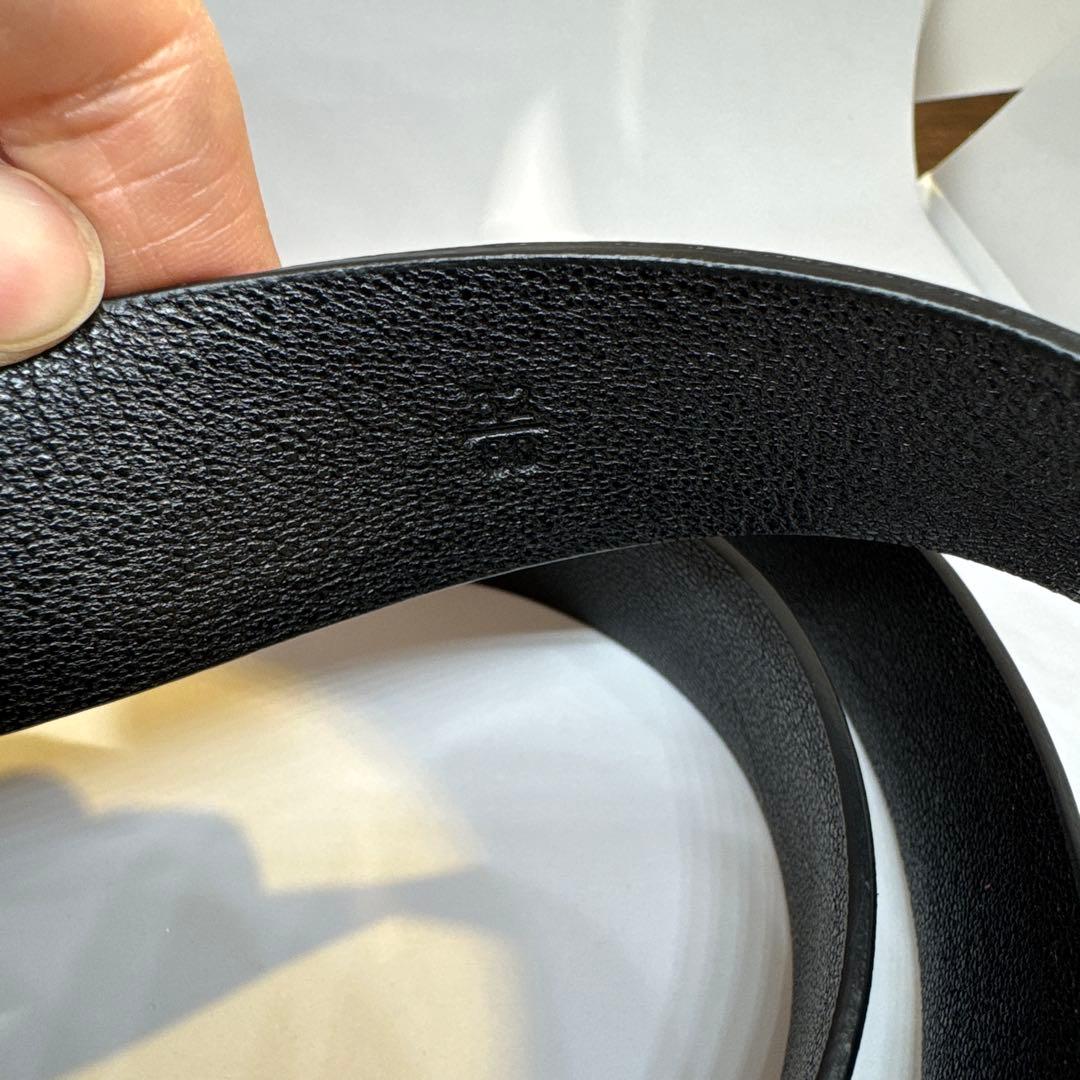 miu miu ナッパレザー ベルト ゴールドバックル 男女兼用