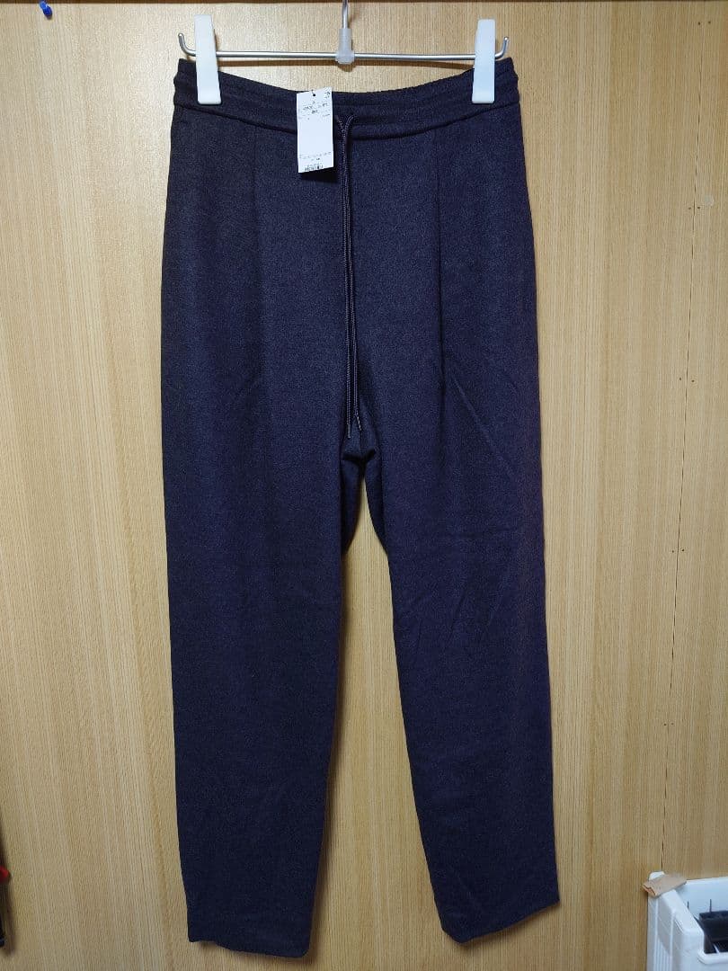 【新品】theory luxe 24FW ドローストリングパンツ 40/L