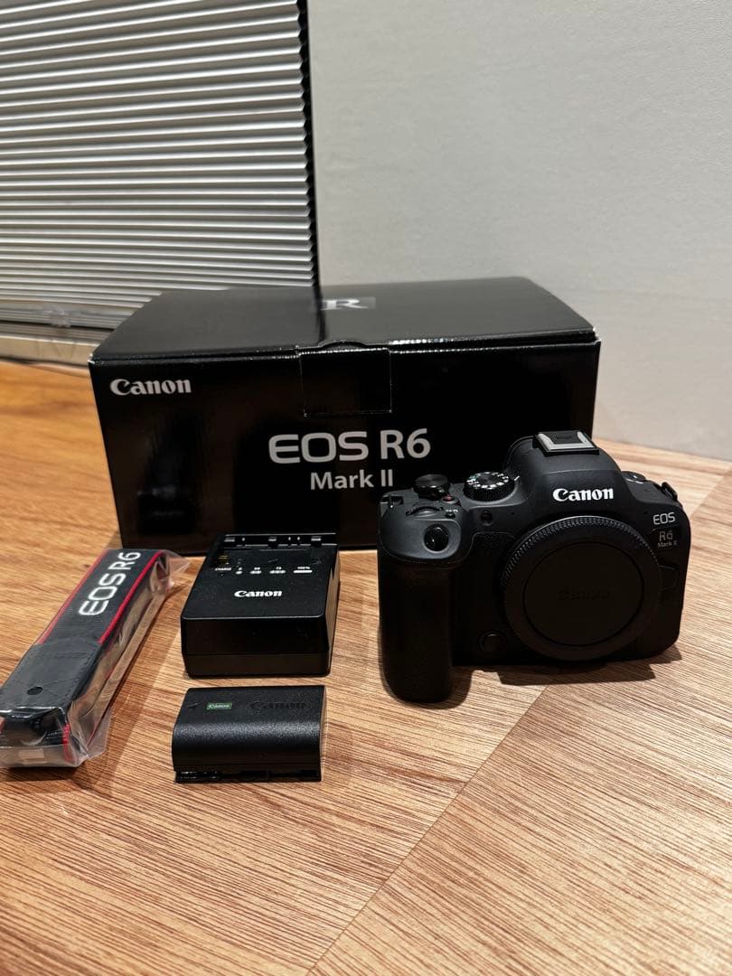 【美品】Canon EOS R6 Mark II 本体/ ケージ付き