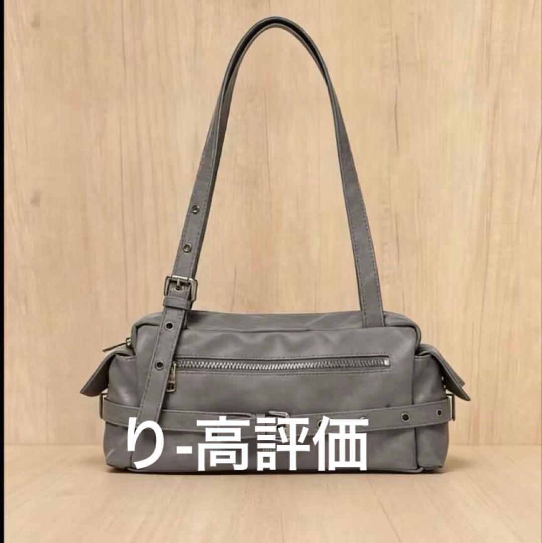 samo ondoh グレー ショルダーバッグ