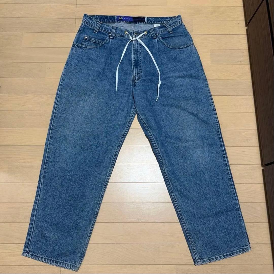 silvertab baggy w38 l30 ※紐内蔵