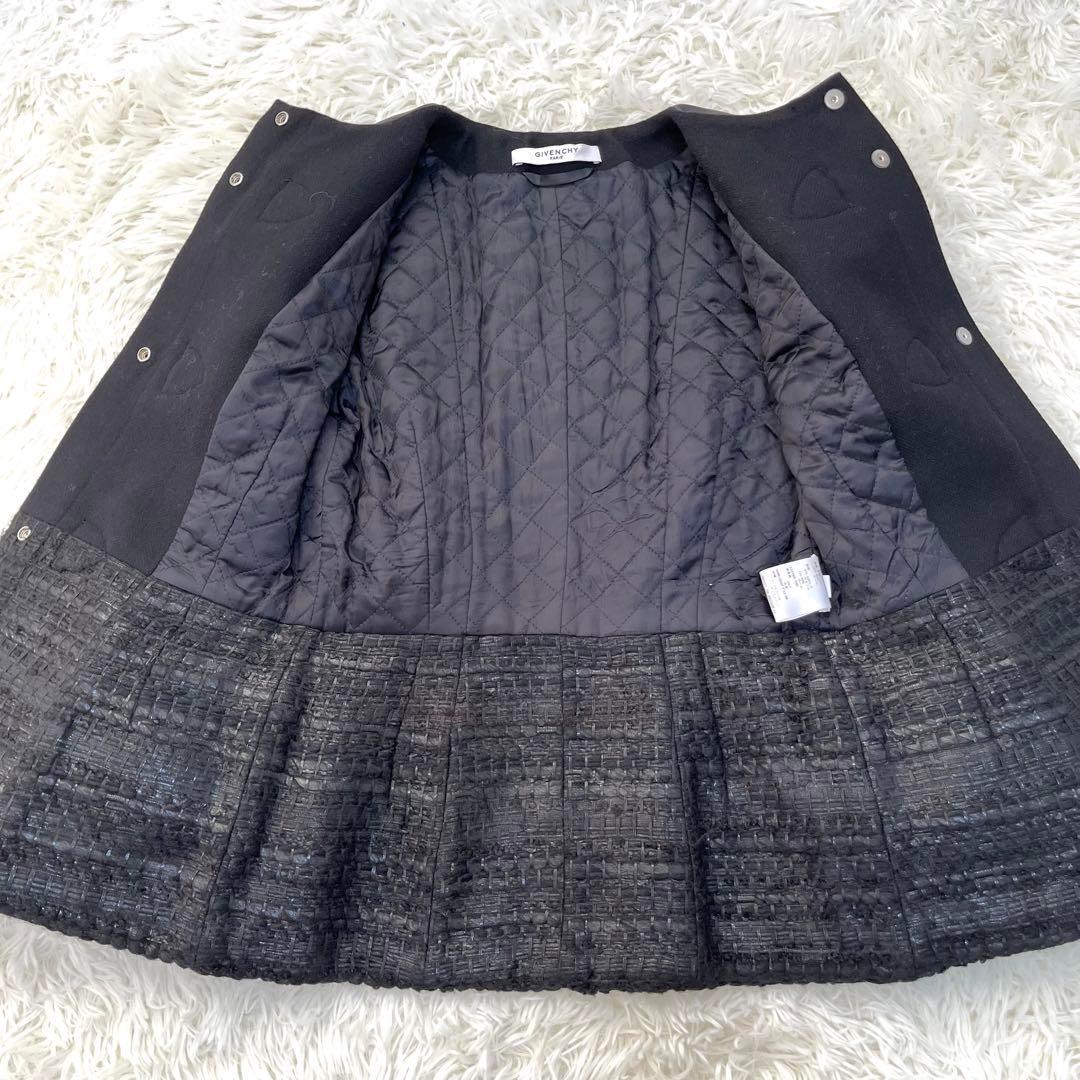 極美品 ジバンシー ナポレオン ノーカラージャケット チェーン 高級 レディース