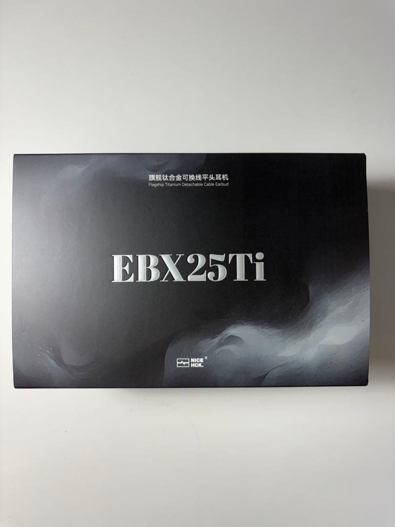 nicehck EBX25Ti 3.5mm 有線イヤホン