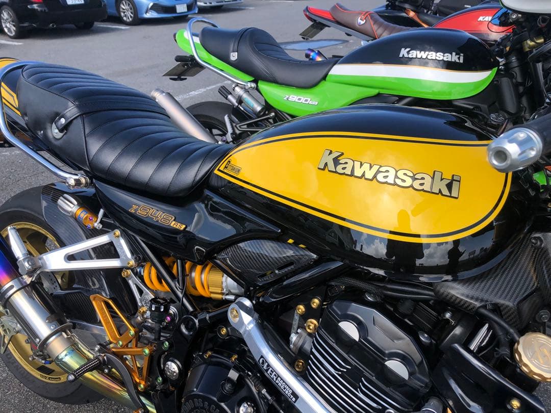 【Z900RS SE】Kawasaki純正タンク・イエローボール