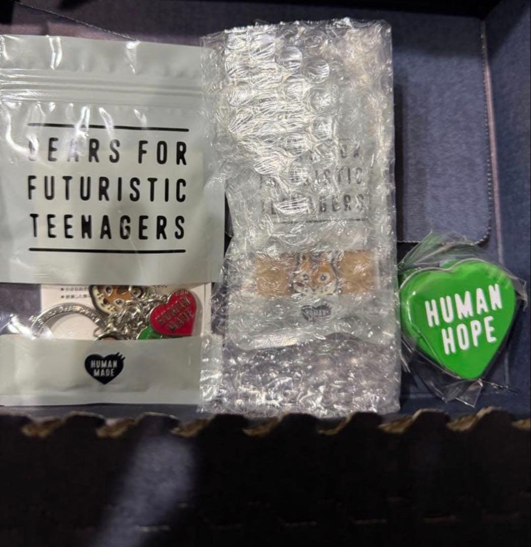 HUMAN HOPE KEY CHARM HUMAN HOPE RING 3点