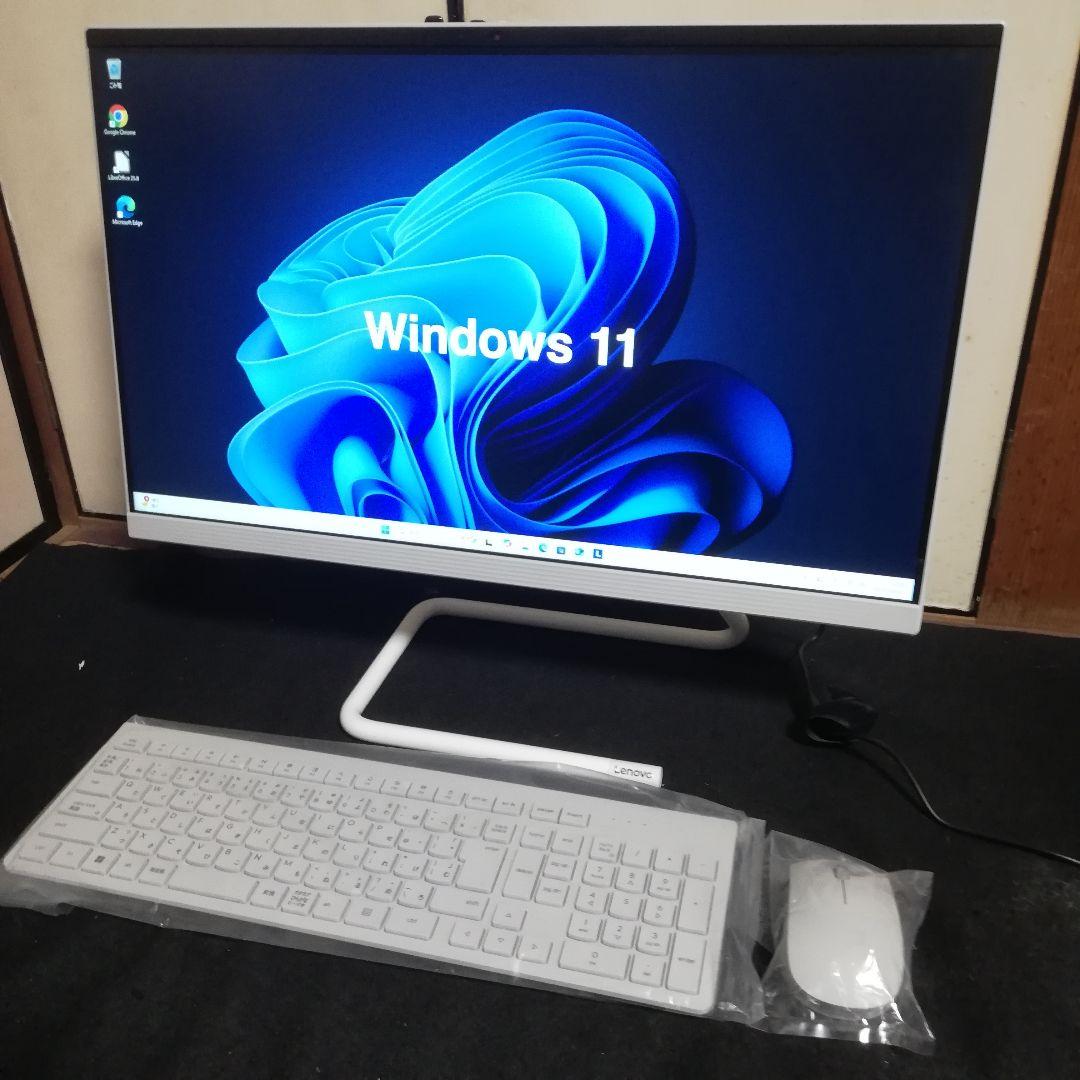 レノボ 超狭枠24インチ i5-9400T 16GB　SSD512+HDD1TB