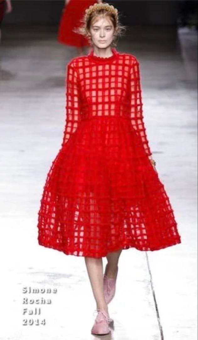 【新品未使用】シモーネロシャ ドレス サイズ UK 8