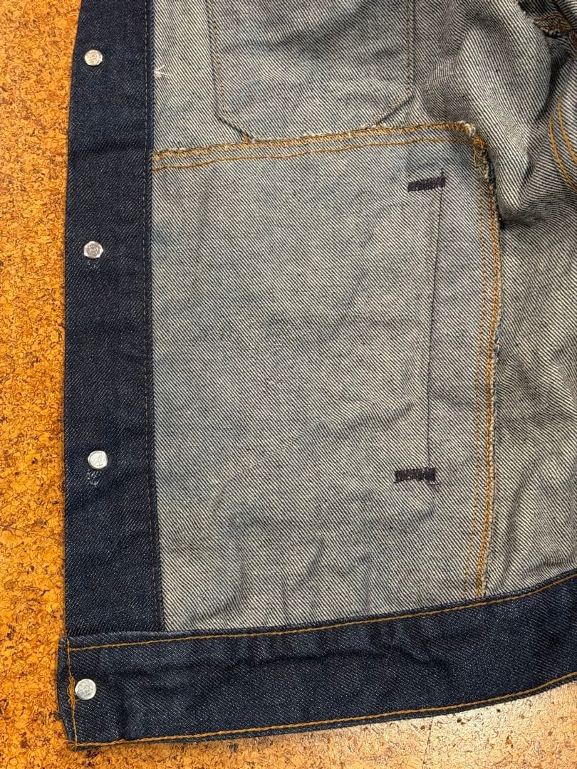 肉ボール　真っ紺 80s Levi's 71506 デニムジャケット