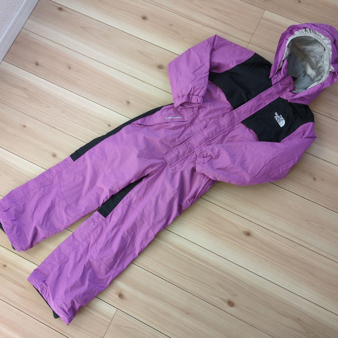 美品　THE NORTH FACE スノーウェア つなぎ ジャンプスーツ 130